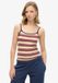 Superdry Athletic Essentials camitopje Dames Vesten soda pop red stripe