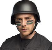 Boland Helm Tactisch Zwart Volwassenen Unisex Soldaat Leger