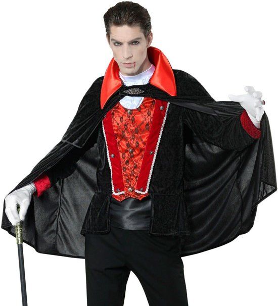 Widmann Vampier & Dracula Kostuum Victoriaanse Vampier Gracio Man Medium Carnaval kostuum Verkleedkleding