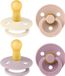 BIBS Colour Fopspeen - 6-18 mnd - 4-pack - Ivory/Blush/Dusky Lilac/Heather