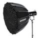 NEEWER Parabolic Softbox Kit, 35,4 inch Bowens Mount Soft Box met lichtdiffusors voor studiofotografie, video-opname, streamingverlichting, compatibel met Aputure 120d, compatibel met Godox SL60w