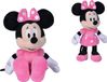 SIMBA Disney - Minnie Mouse Hot Pink Dress, 20cm, knuffel, pluche, roze, vanaf 0 maanden