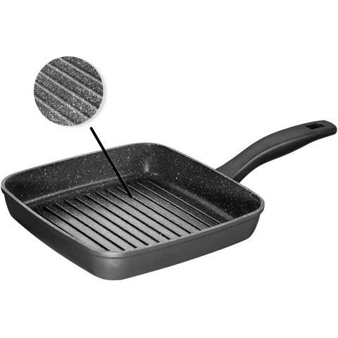Stoneline Grillpan - 26 cm - Grijs