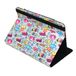 Silver HT Universele Tablet Hoes Folio Grijs/Meerkleurig