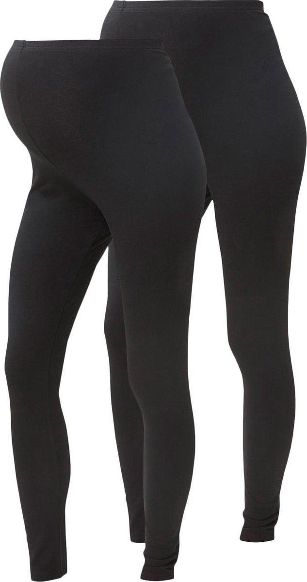 Mama Licious MLLEA ORG LONG LEGGING 2PACK A. O. NOOS Dames Legging - Maat XS