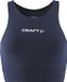 Craft Rush 2.0 Crop Top Dames - Marine | Maat: XS