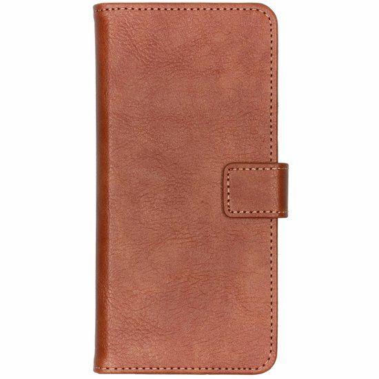 imoshion Hoesje - Geschikt voor Samsung Galaxy A7 (2018) - Luxe Bookcase - Bruin