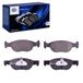 HELLA 8DB 355 009-231 Remblokkenset - T1226 | Compatibel met: FIAT PUNTO