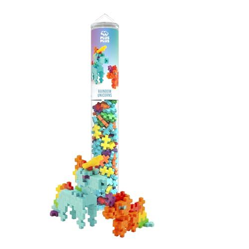Plus-Plus Regenboogeenhoorns, 100 delen