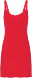 MYMO Gebreide jurk 'Spring Summer' rood