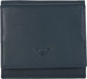 Voi Zacht Robin portemonnee leer 9 cm - Unisex, Dames - Horizontaal - blau