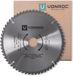 VONROC Lame de scie – 210mm – 60 dents – pour bois