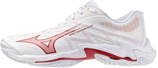 MIZUNO Wave Lightning Elite Dames Indoor Schoenen Wit