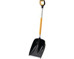Fiskars X-Series Sneeuwschep 36cm Breed Ergonomisch Zwart/Oranje Aluminium/Kunststof 1057177