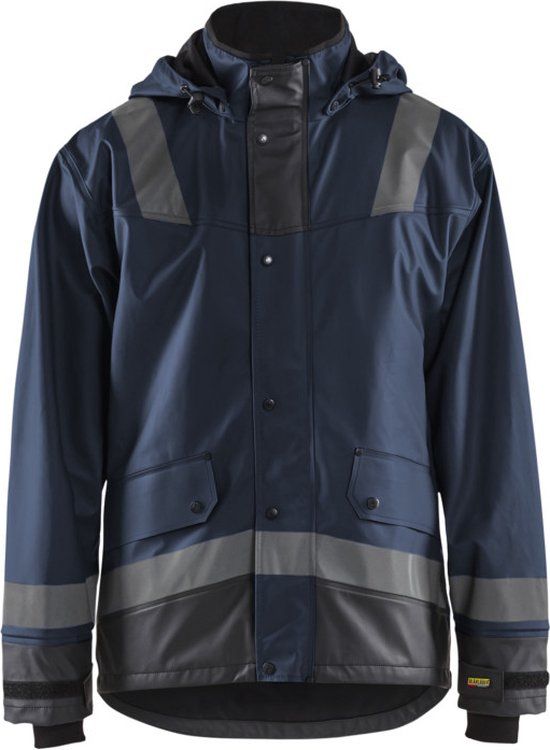 Blaklader Regenjas LEVEL 2 4322-2003 - Donker marineblauw/Zwart - XXL