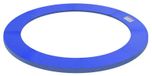 Trampoline randbescherming - Veerbeschermer Ø244 cm - Brede veiligheidsbescherming - Reserveonderdeel voor tuintrampoline - Legergroen