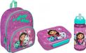 Gabby's Dollhouse set d'école; sac à dos et set à lunch