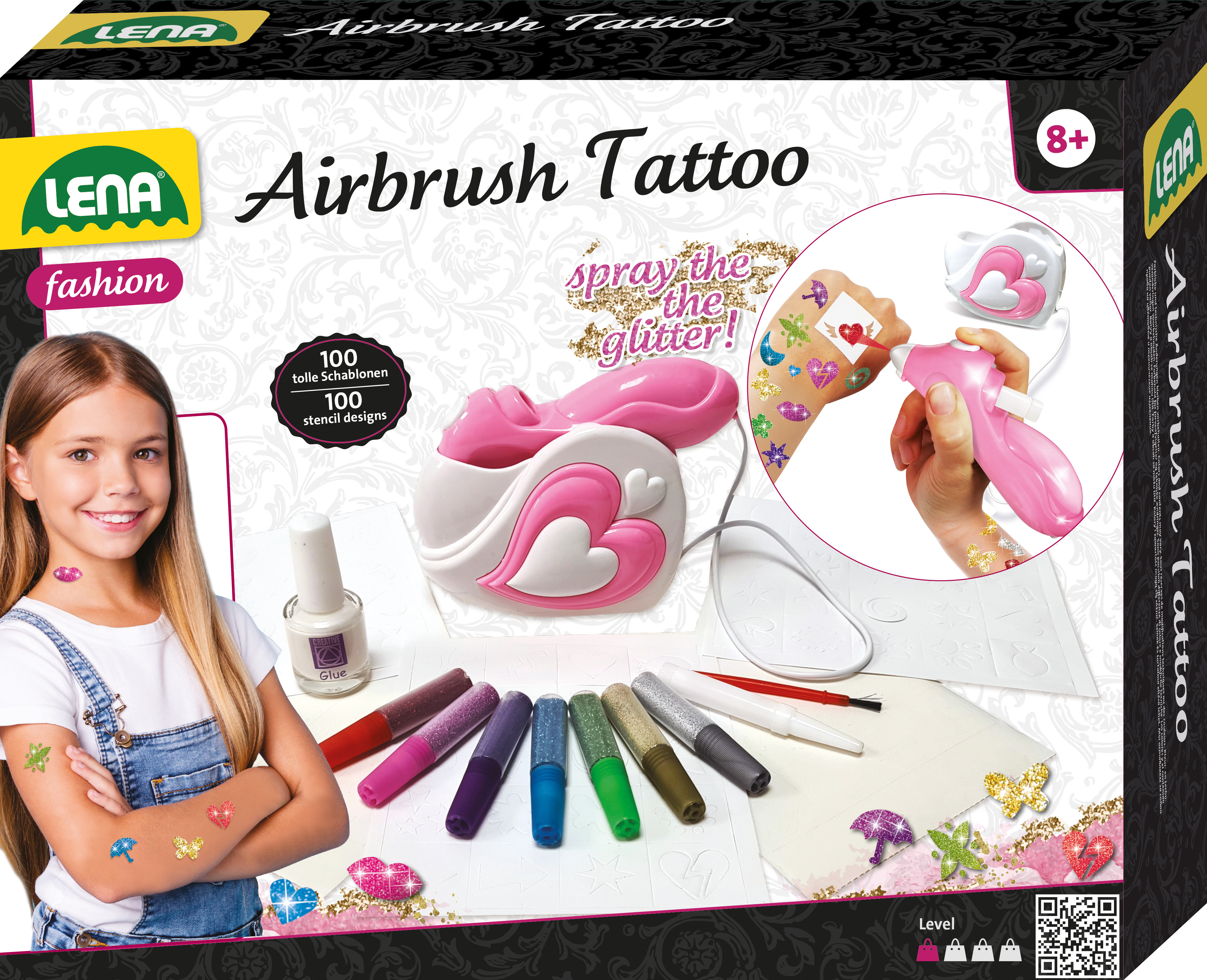 Lena Airbrush Tattoo