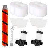 2 Shark 2 vacuümfilters + 4 schuimviltfilters + 1 borstel compatibel met Shark IONFlex DuoClean IF100 X30 X40 F60 F80 IF200 IF201 IF202 IF205 IF251 IF252 IF281 IF282285 U. F280 IC205, XPREMF100 XPSTMF100