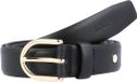 JOOP! Leren Riem 3,0 CM Classic Women's Belt W90 Black Zwart