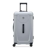 DELSEY Paris - Peugeot Voyages - zachte reistas, zachte cabinekoffer, groot formaat, zacht, Grijze storm., M, Harde koffer