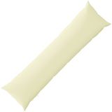 vidaXL - Kussensloop - HEERLEN - Crèmekleurig - 40 x 145 cm - Polyester