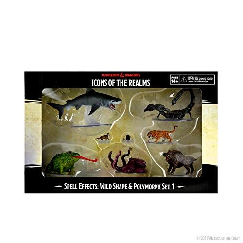 WizKids Dungeons & Dragons Icons of the Realms - Wild Shape and Polymorph Set 1