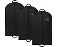 FEROCITY - Pakhoes - 120cm - 3 Stuks - Opvouwbaar, Mottenbestendig, Perfect voor op reis - Polyester - Zwart