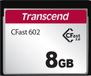 Transcend TS8GCFX602 carte mémoire 8 Go CFast 2.0 MLC