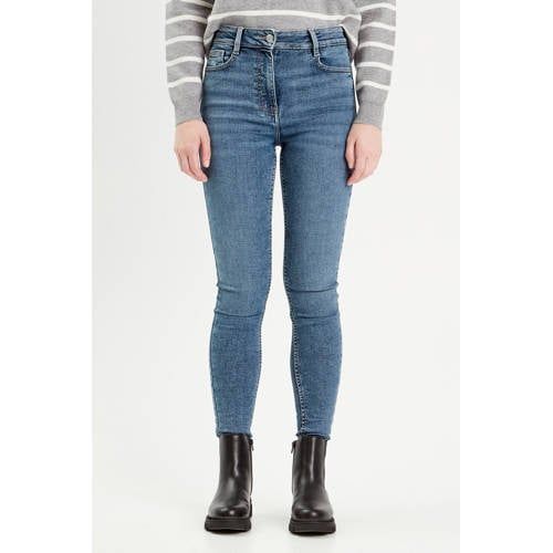 Cache Cache Skinny Jeans Medium Blue Denim
