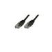 MicroConnect CAT6 U/UTP 20 m zwart