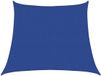 vidaXL Zonnezeil 160 g/m² trapezium 3/4x3 m HDPE blauw