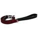 Rosewood Wag-N-Walk Designer Rood/Zwart Houndstooth Lood, 3/4 x 40"