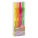 APLI 18932 markeerstift, intrekbaar, met wigpunt, fluorescerend, 4 stuks