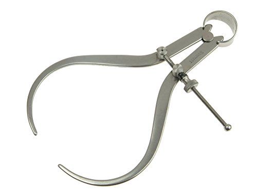Starrett 79 Messchuiver massief moer buiten veerremklauw, staal, platte been, 0-30,5 cm Serie
