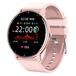 North Edge, smartwatch met activiteitstracker en siliconen band, roze