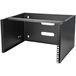 StarTech.com Support mural 6U pour panneaux de brassage - Noir