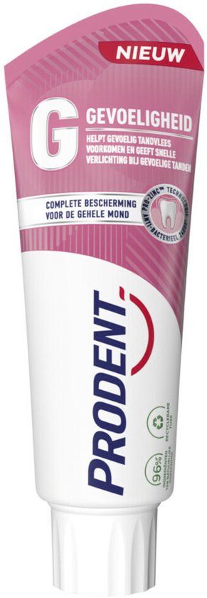 Prodent Tandpasta - Gevoeligheid - met Pro-Zinc Technologie 75 ml