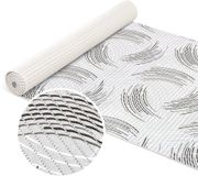 ANRO Badmat Cirkels Grijs 65x140cm
