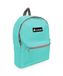 Everest Bagage Basic Rugzak, Aqua Blauw, Eén maat, Basic Rugzak