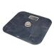 Lacor - 61742 - personenweegschaal met EcoMove marmereffect, extra vlak gehard glas van 5 mm, LCD-display, afmetingen 31 x 29 x 5 cm