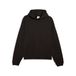 PUMA Fundamentals fleece relaxte basketbalhoodie voor heren 3XL, Black