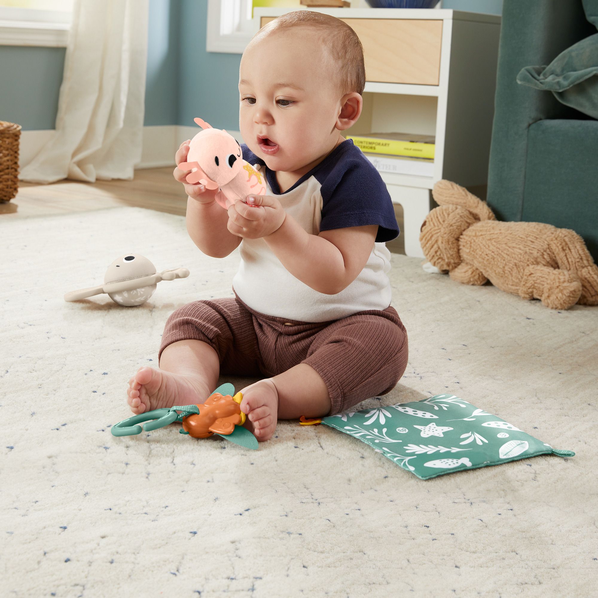 Fisher-Price Zoveel zintuigen cadeauset - Baby Speelgoed - 4 stuks - HRB17