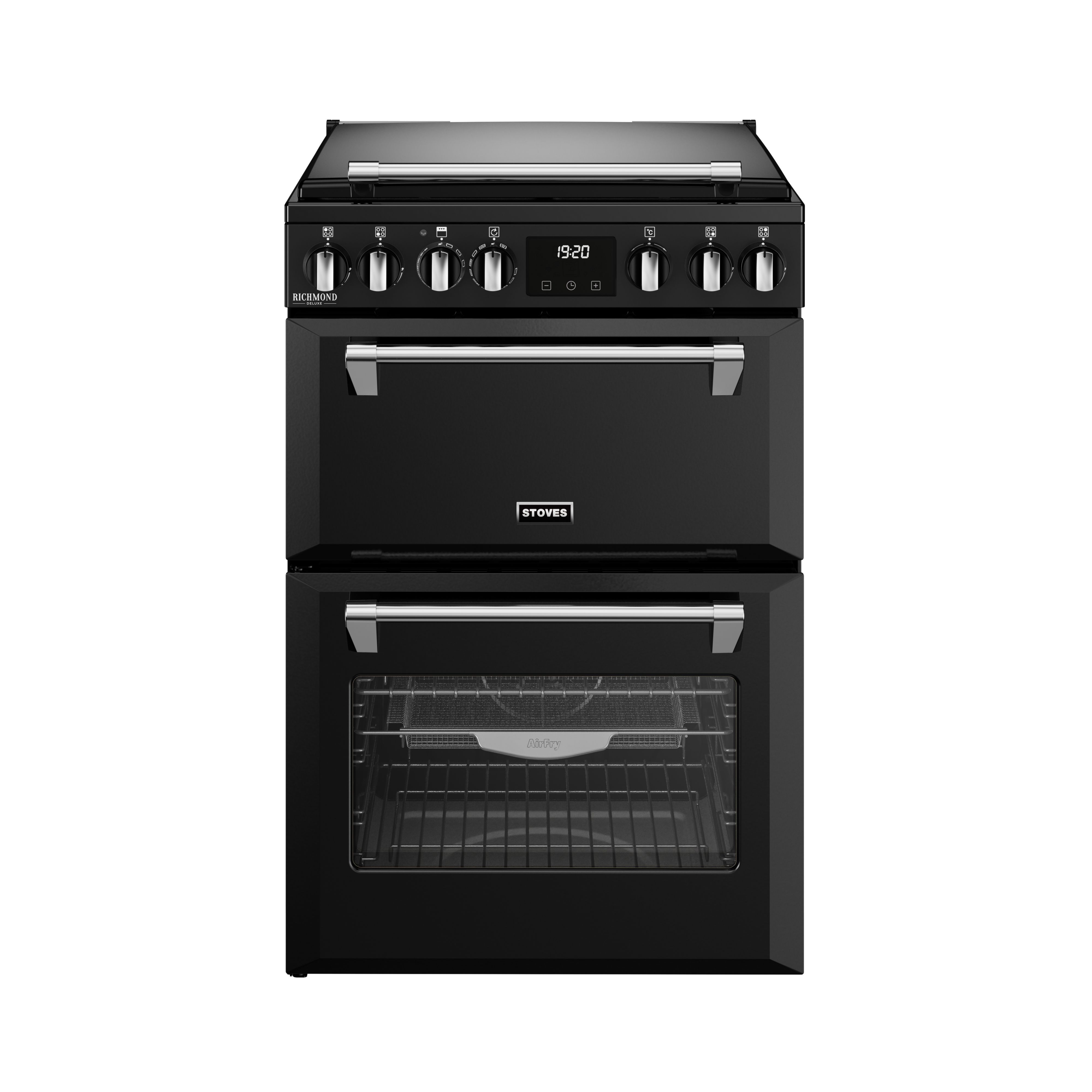 Stoves Freestanding Cooker - Gas Hob - Black