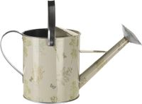 Merkloos / Sans marque 5 liter gieter - natuur groen - voor binnen & buiten - kunststof