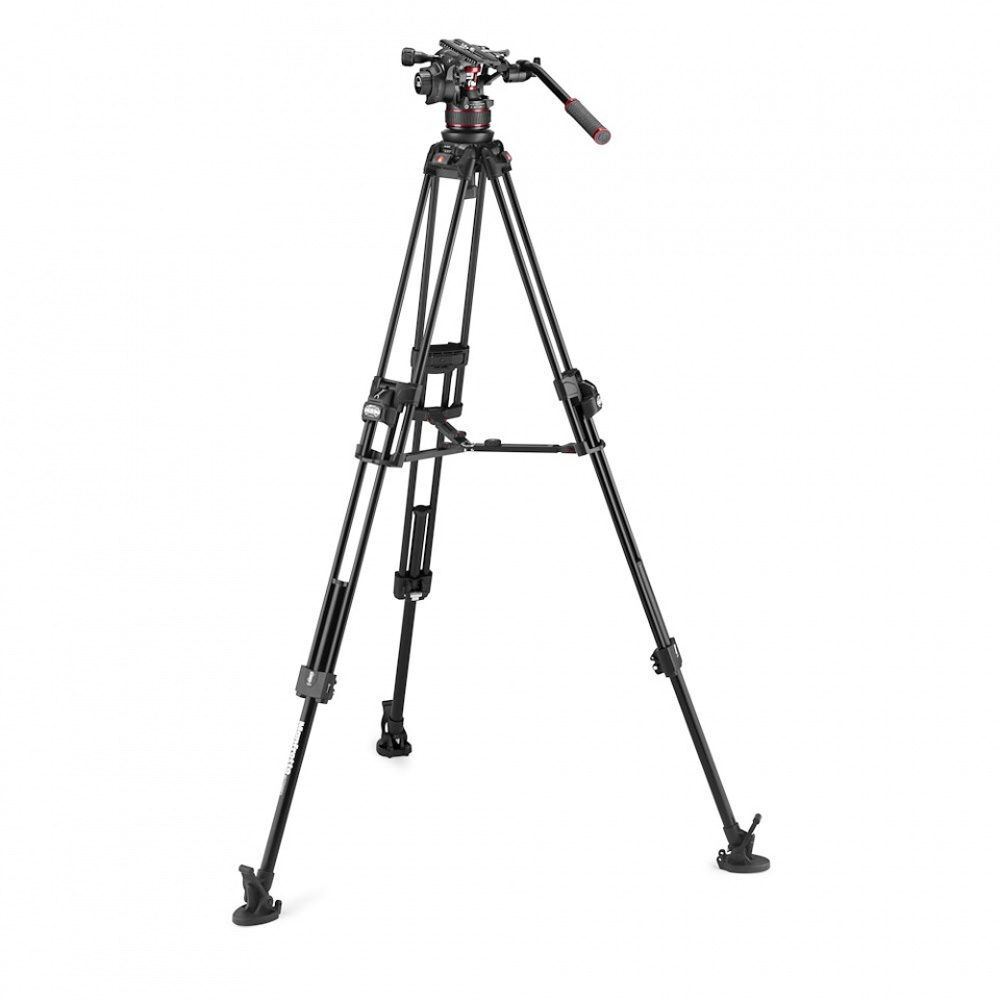 Boeken Manfrotto Nitrotech 612 + 645 Fast Twin Aluminium Tripod