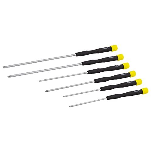 Rolson Precisie Schroevendraaier Set - 6 Stuks