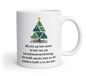 sublimatievoordeel Sublimatie groothandel Bij Ons Op Het Werk Is Het Net Als Kerstboomverlichting – Grappige Werk & Kerst Koffiemok 330 ml | Humoristisch Cadeau