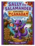 Sally Libri GmbH Sally the Salamander Explores Canada Activity Book