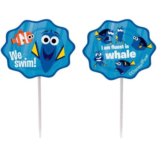 Wilton Finding Dory cocktailprikkers 24 stuks